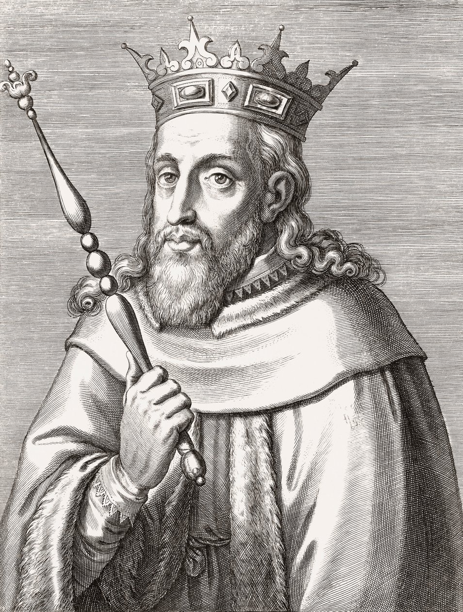 Sancho II, Rei de Portugal. Retrato. de Unknown artist