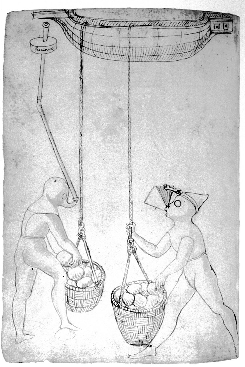 Scaphandlers do século XV. de Unknown artist