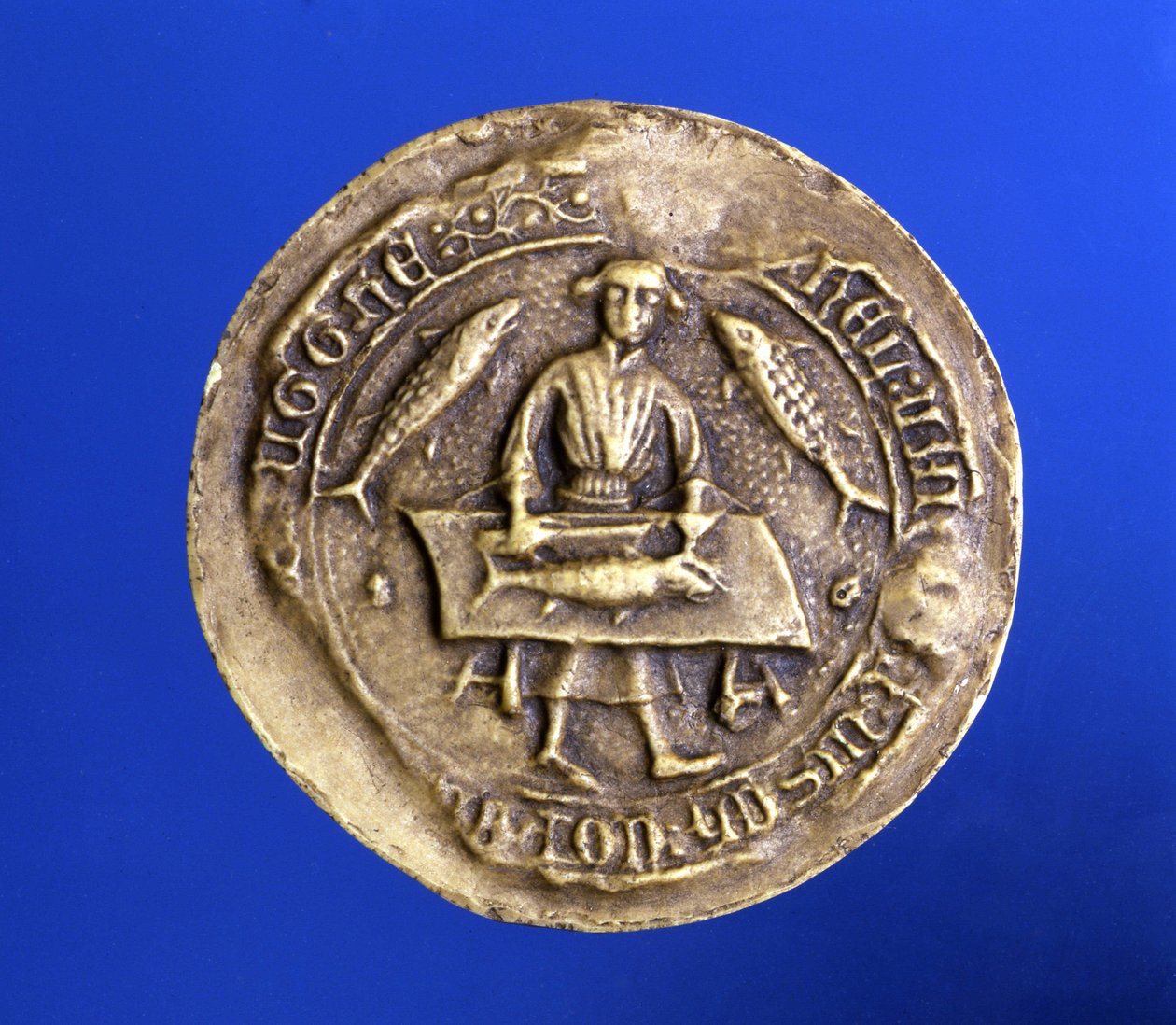 Selo da Flanders Corporation. Século XV. Paris. Arquivo Nacional. de Unknown artist