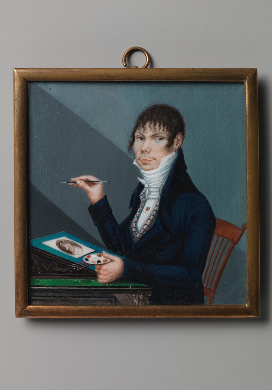 Autorretrato, c. 1800-1805. de Unknown Artist.