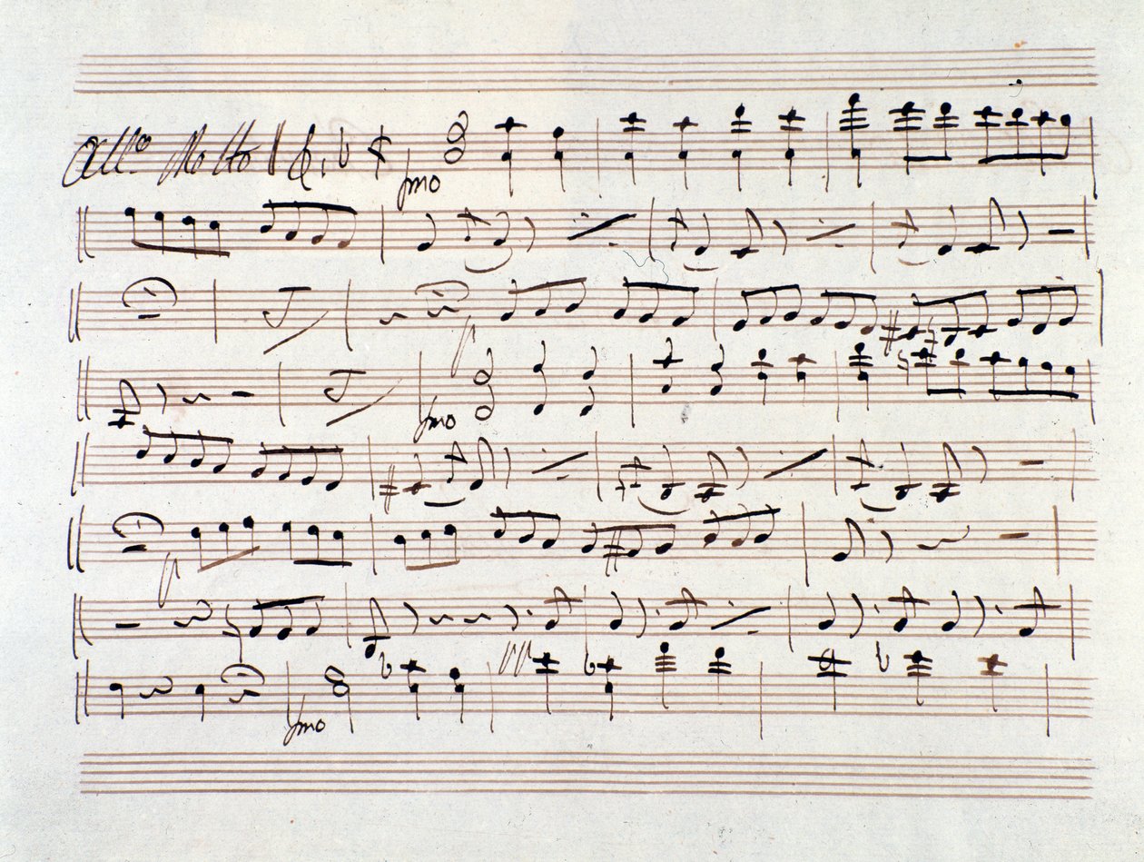 Música para Ali Baba, ópera de Luigi Cherubini de Unknown artist