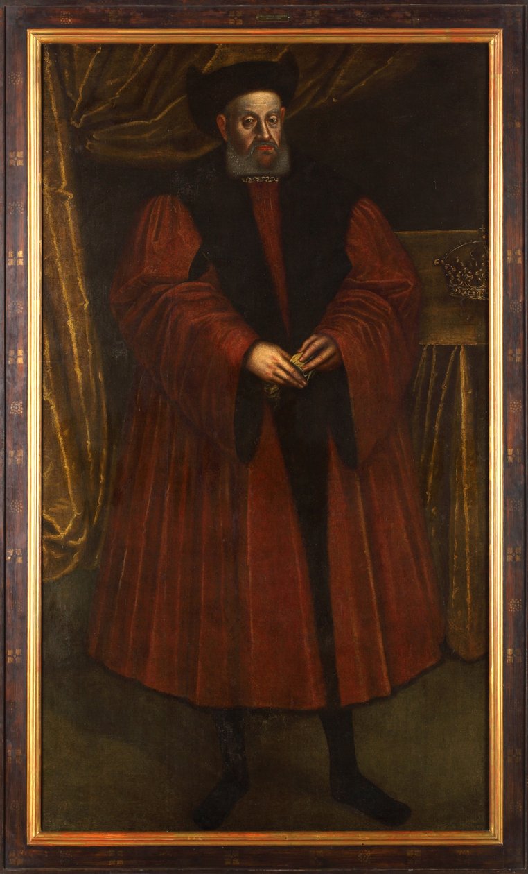 Sigismond Ier de Pologne - Retrato de Sigismund I da Polônia (1467-1548) par Anônimo de Unknown artist