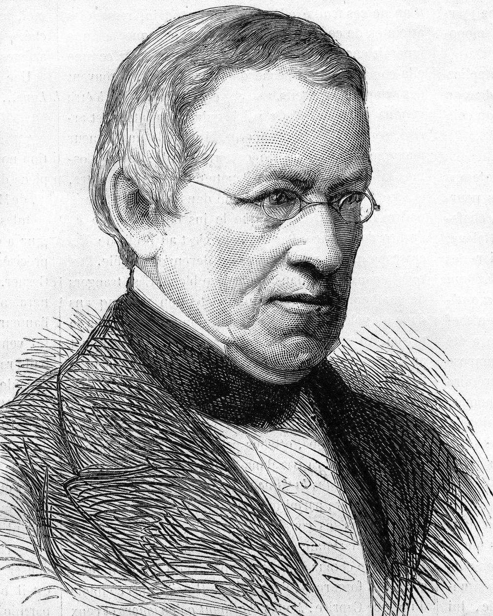 Sir Charles Wheatstone (1802-1875), físico britânico, inventor do estereoscópio em 1838 de Unknown artist