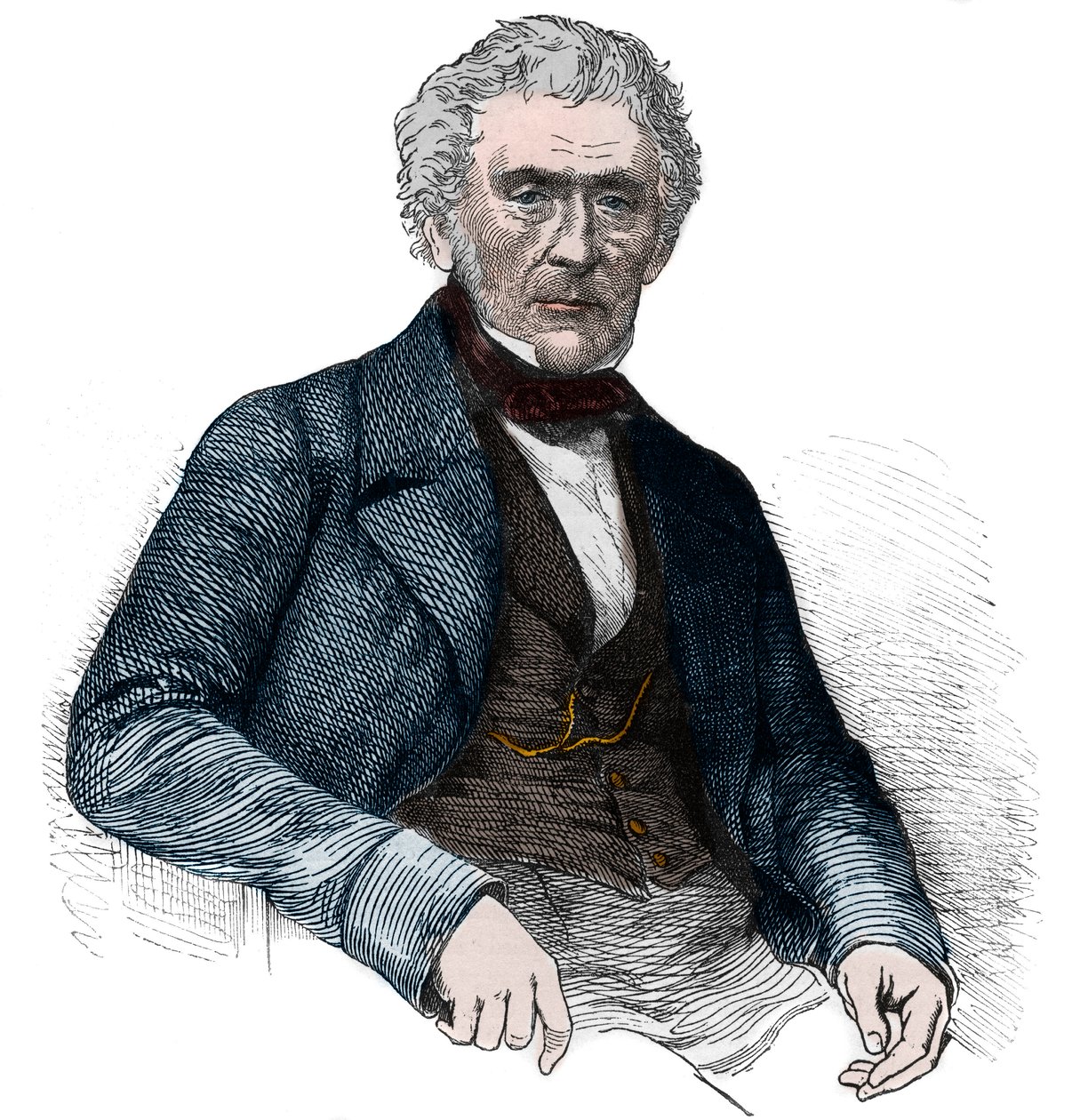 Sir David Brewster, Físico Escocês - Retrato de David Brewster (1781-1868) de Unknown artist