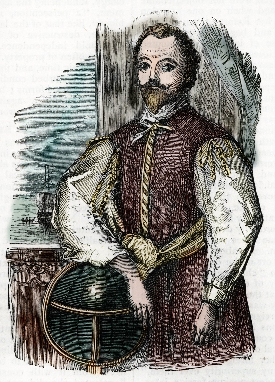 Sir Francis Drake de Unknown artist