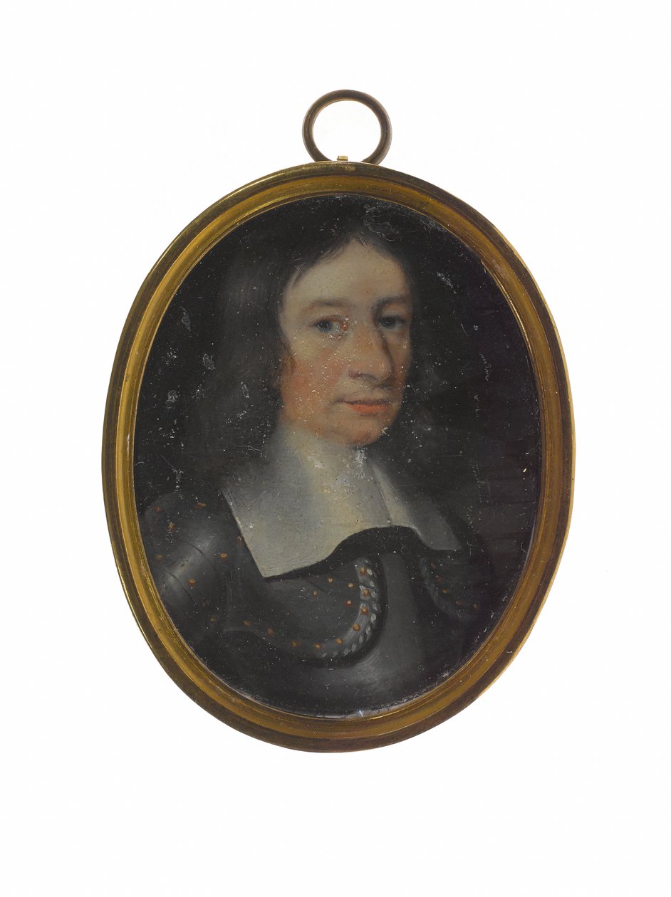 Sir John Gell, c.1650 (óleo sobre cobre) de Unknown artist