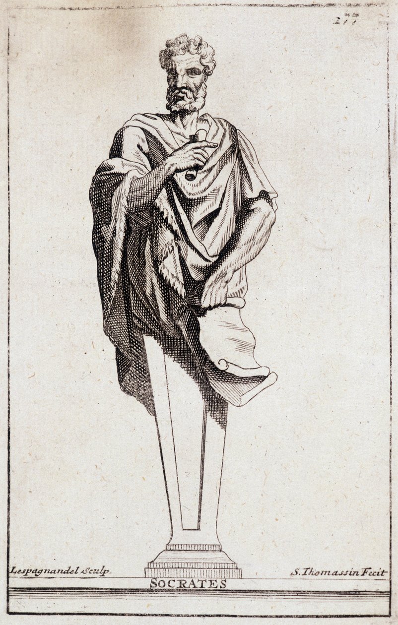 Estátua de Sócrates de Unknown artist