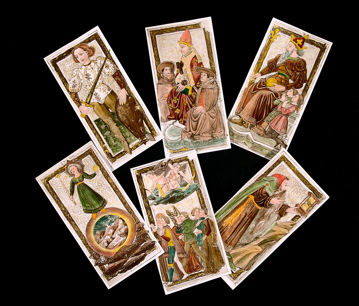 Cartas de tarot do século XV. de Unknown artist
