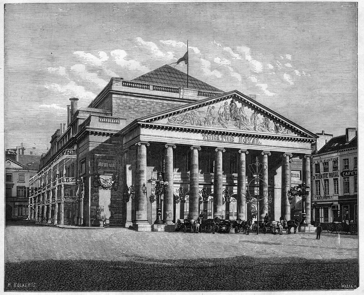 Teatre Royal de la Monnaie, Bruxelas, Bélgica de Unknown artist