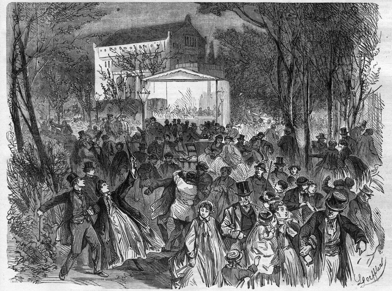 As Cervejarias de Berlim: o Templo do Bock Bier - Gravação no "Le Journal Illustrous de Unknown artist