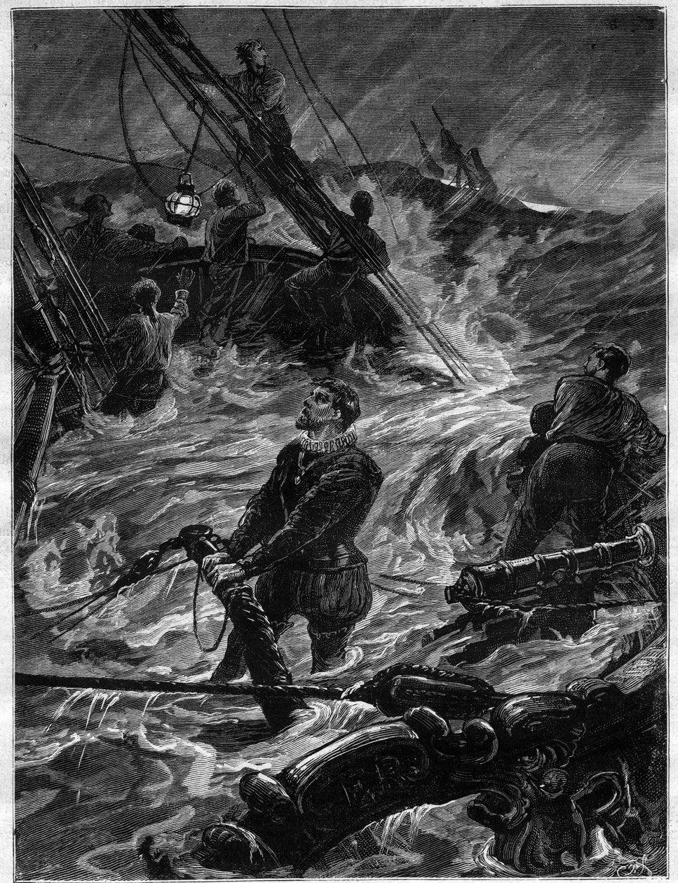 A Morte de Sir Humphrey Gilbert de Unknown artist