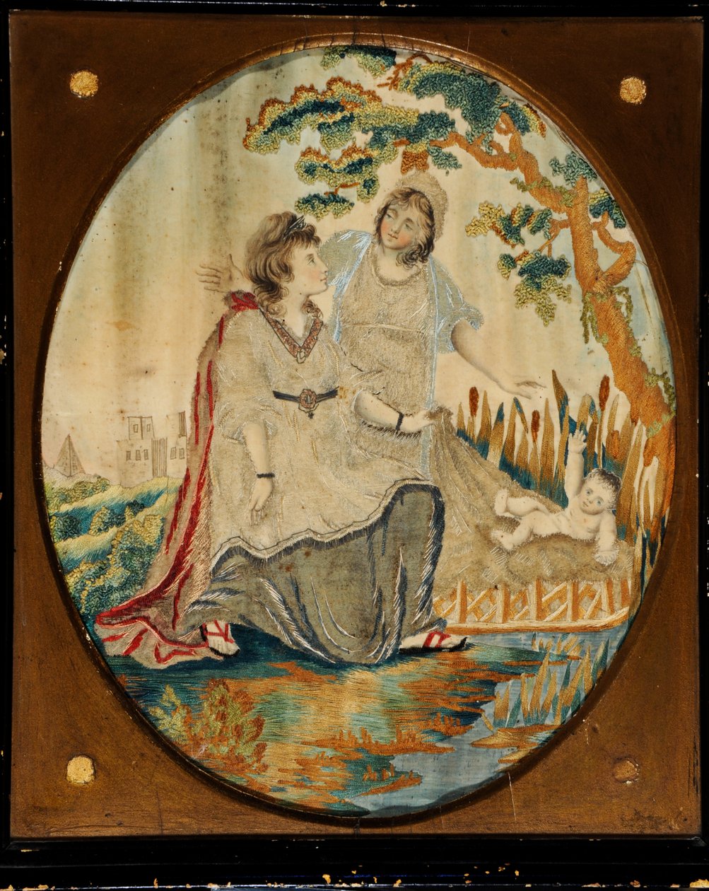 A Descoberta de Moisés à Filha do Faraó de Unknown artist
