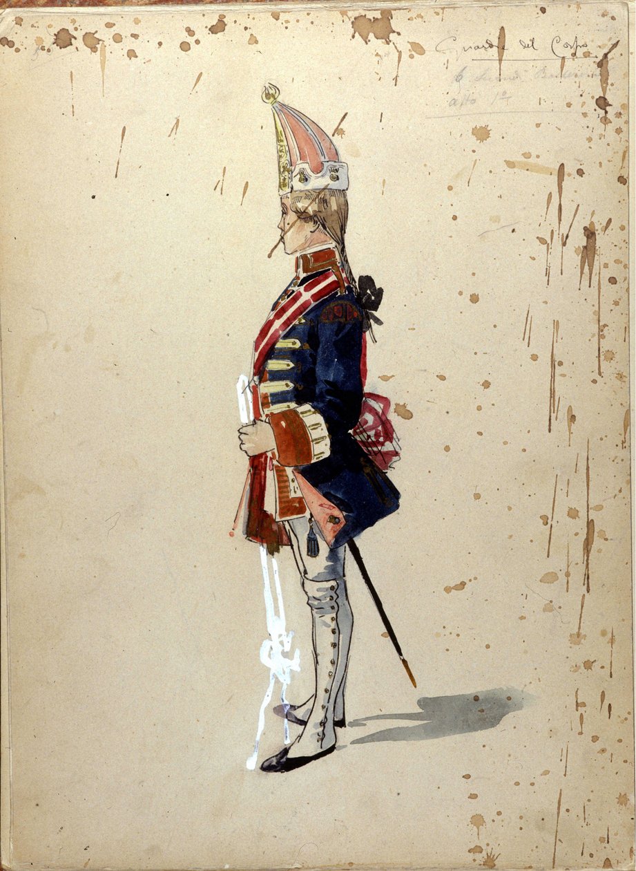 A Dama de Espadas: Ópera composta em 1890 por Piotr ou Petr Ilyich Tchaikovsky (ou Tchaikowsky de Unknown artist