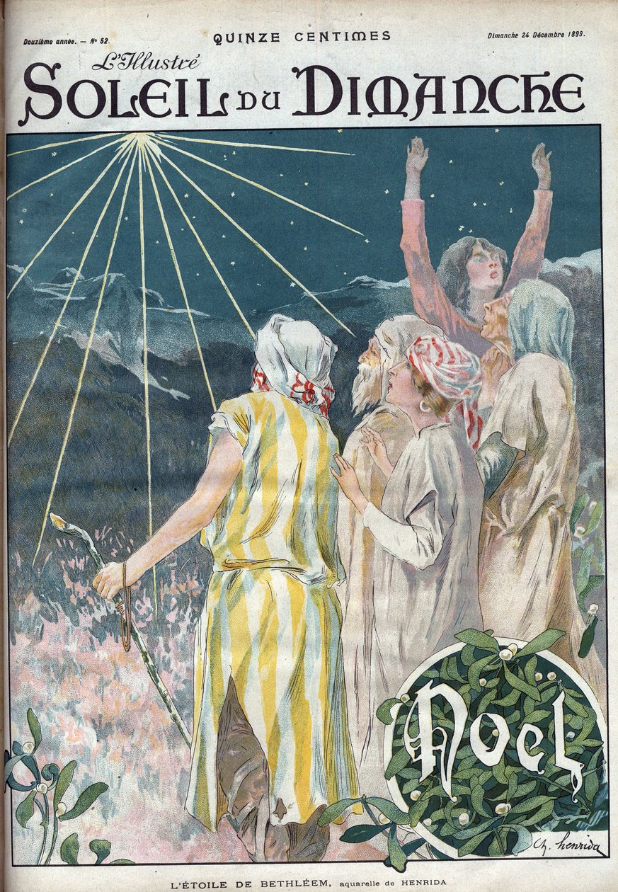 A Estrela de Bethleem. Gravação em "The Sun-of-Sunday", 26 de dezembro de Unknown artist