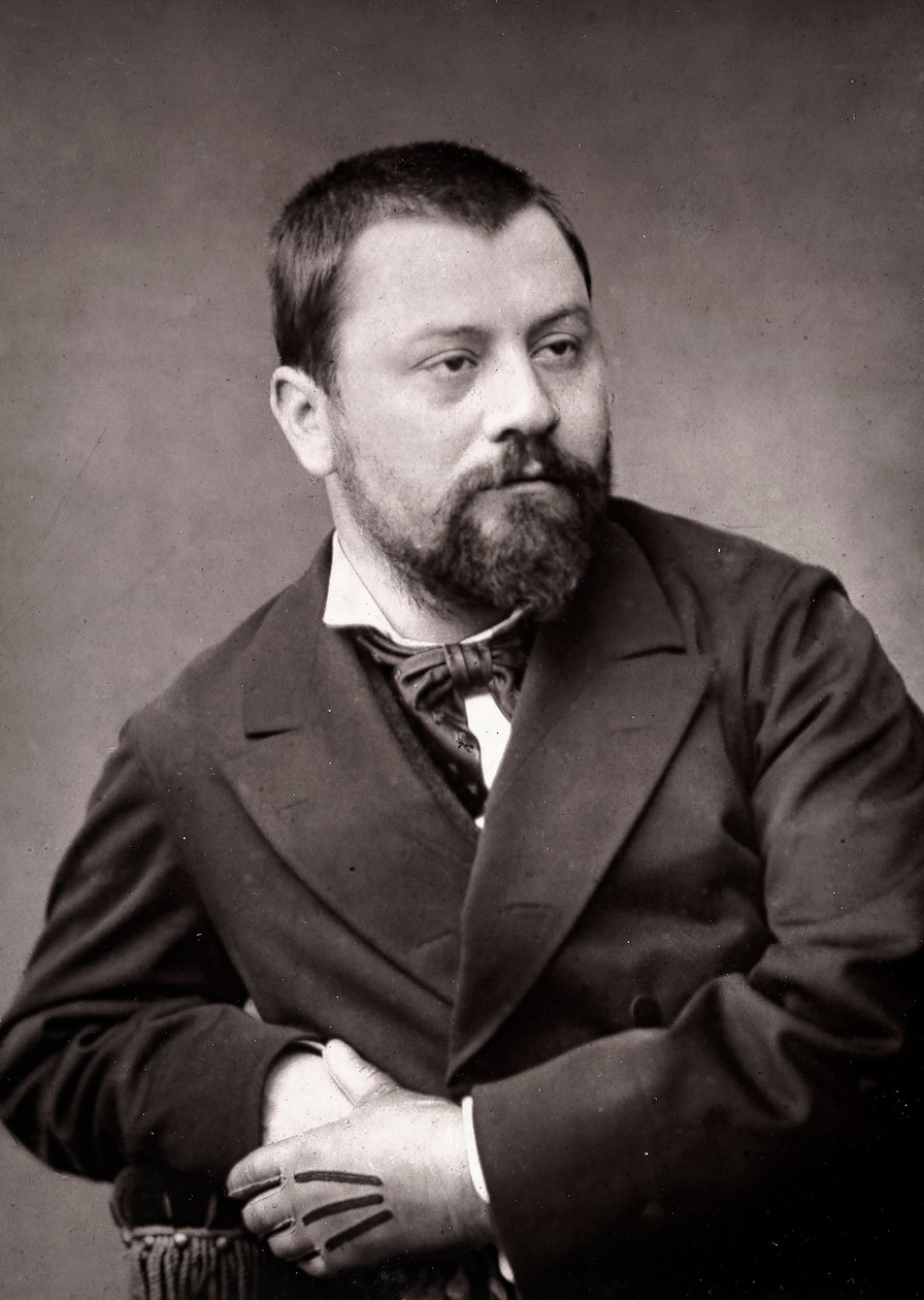 O artista Désiré-Jules Lubin retratado por ocasião do Salão de Paris em 1883 de Unknown