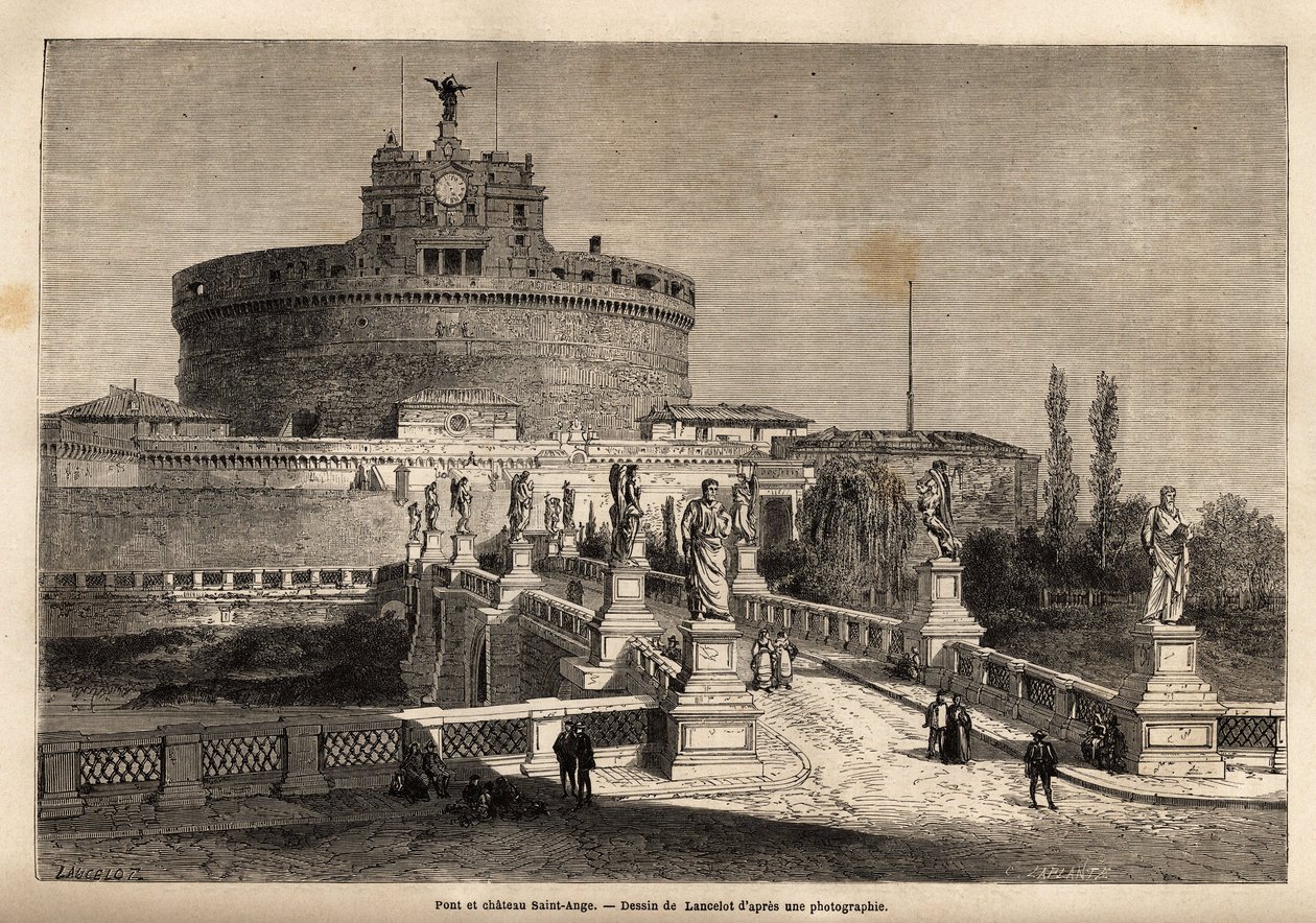 A ponte e o castelo de Santo Ângelo (Castel Sant