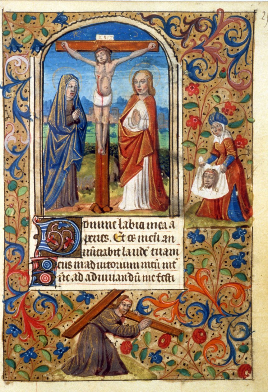 A crucificação de Cristo. Jerusalém de Unknown artist
