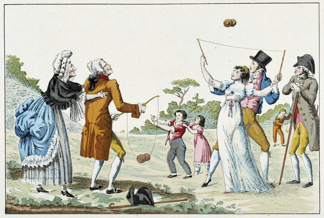 O jogo do diabo (diabolo) de Unknown artist