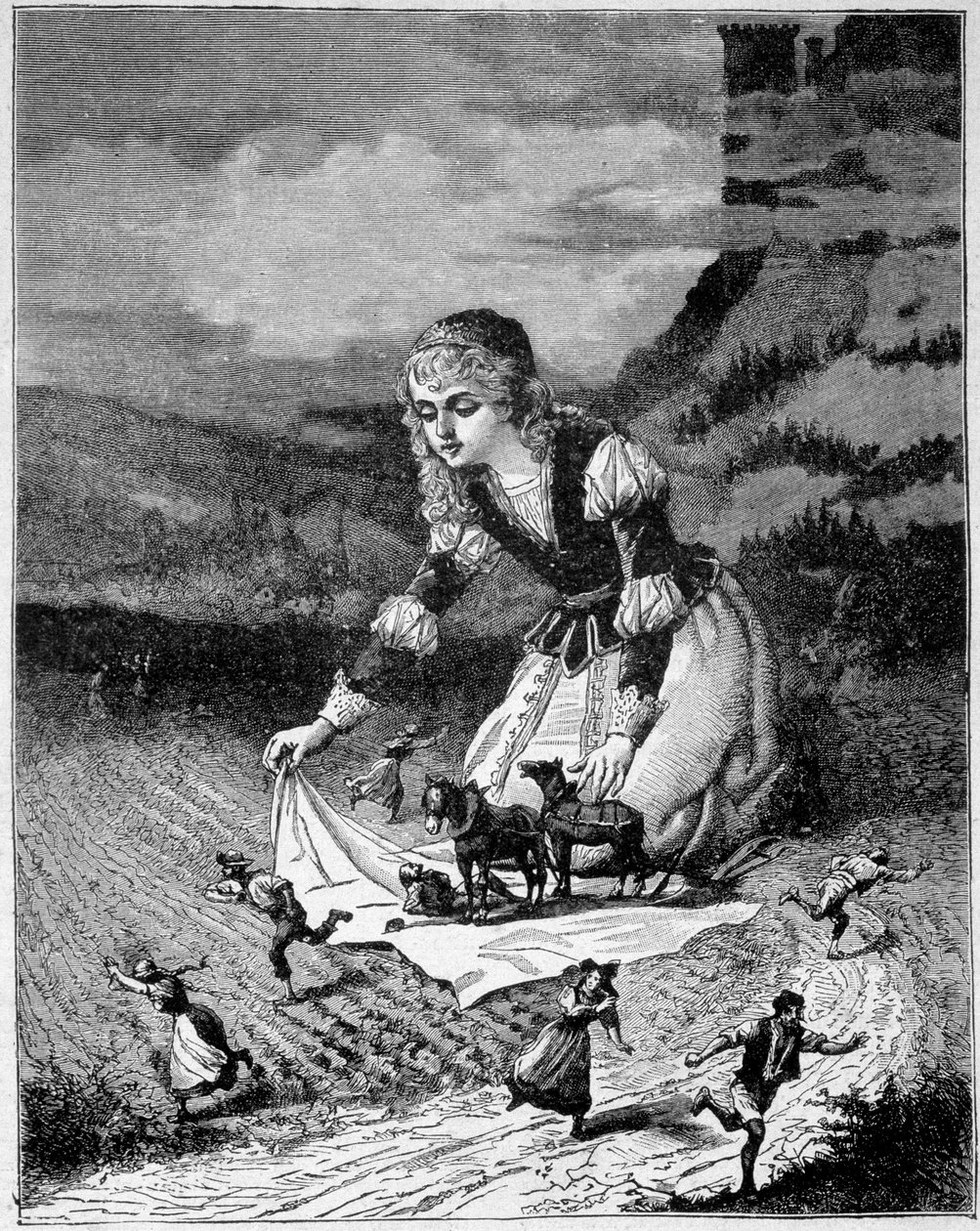 A lenda dos Geantes na Alsácia. de Unknown artist
