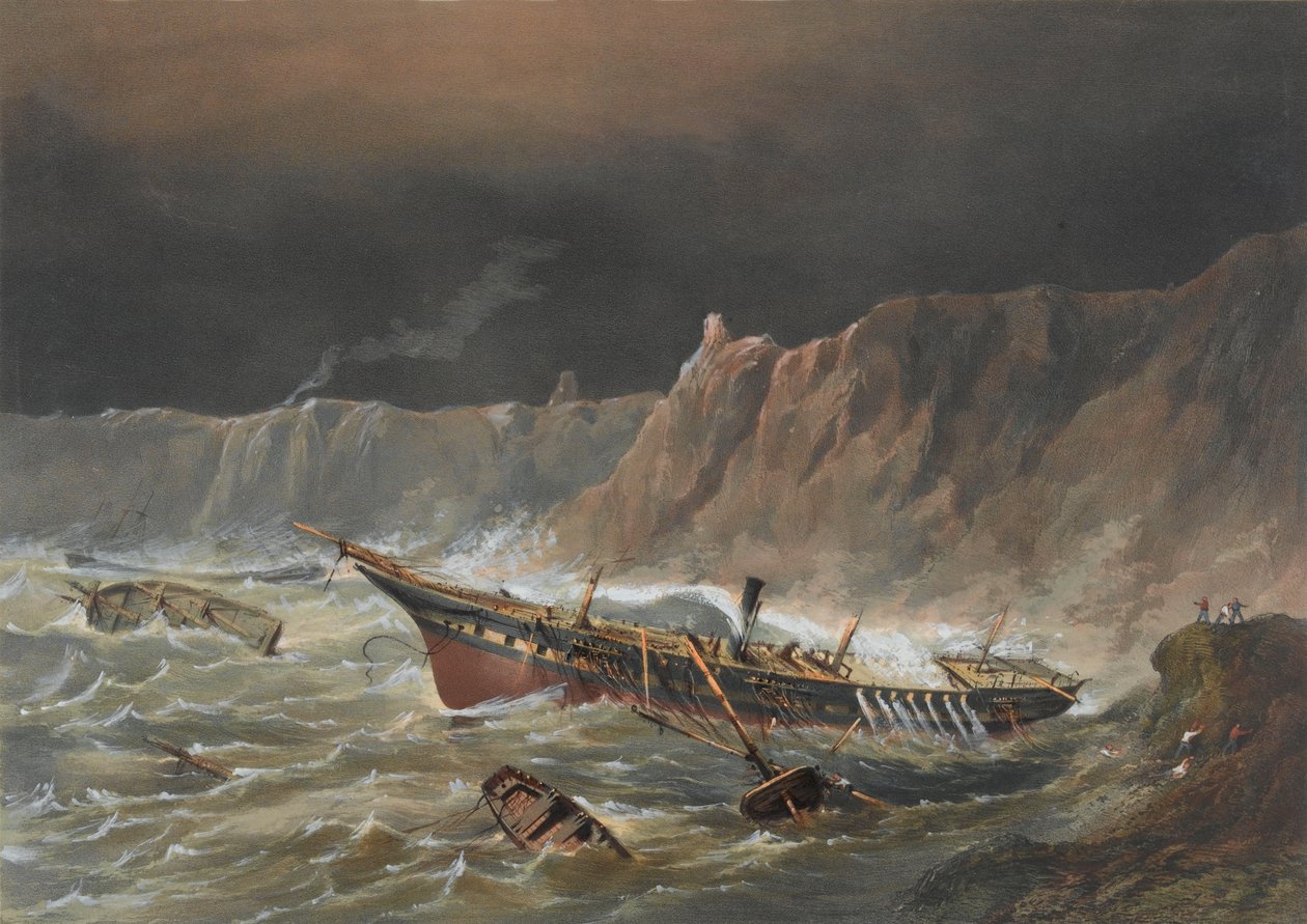A perda do príncipe , 1854 de Unknown