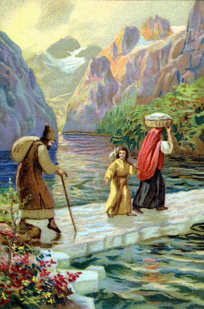 O milagre da ponte de gelo na vida de Zarathustra de Unknown