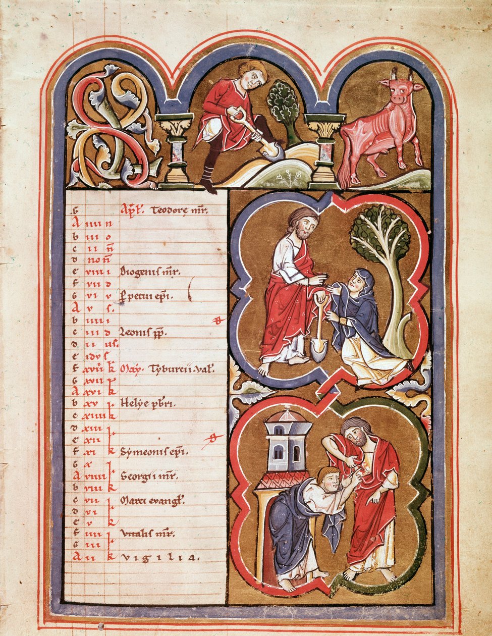 O mês de Abril, Noli me tangere, l