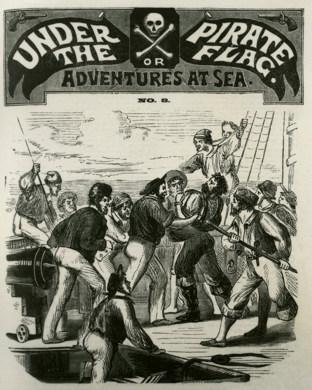 "Os piratas se vingam de Gibbs de Unknown artist
