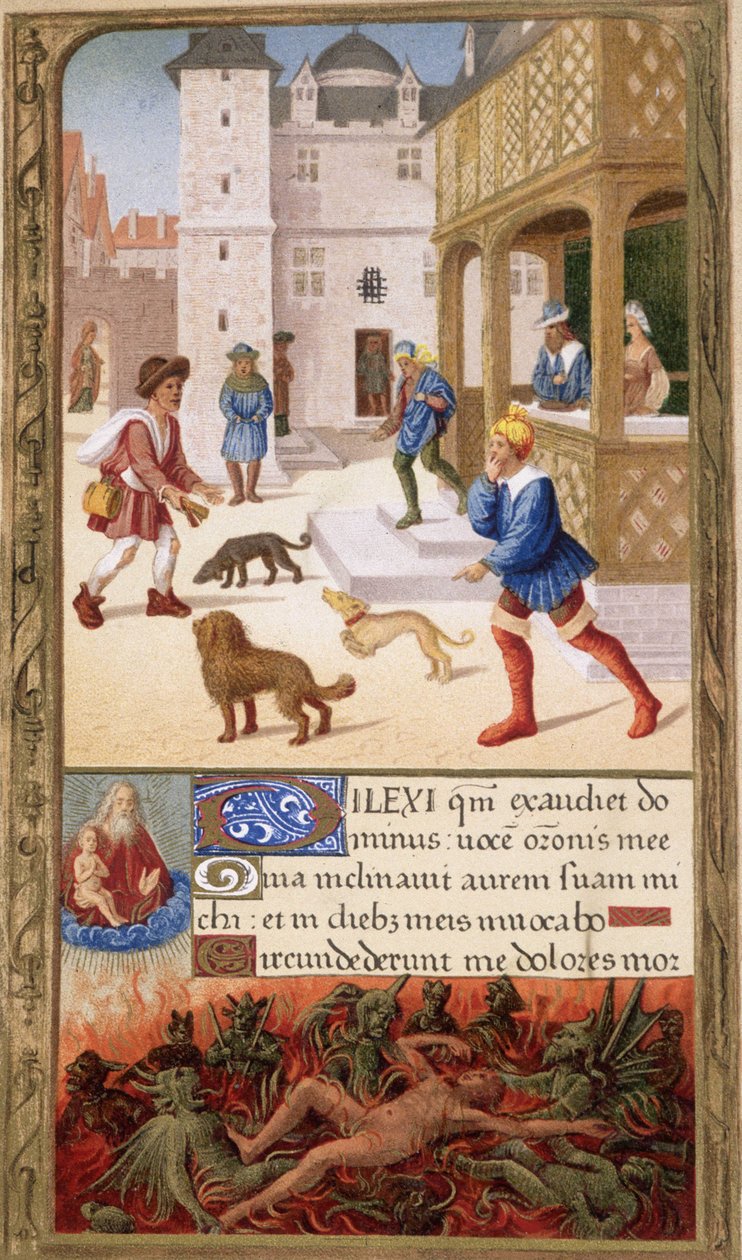 A peste, França Século XVI de Unknown artist
