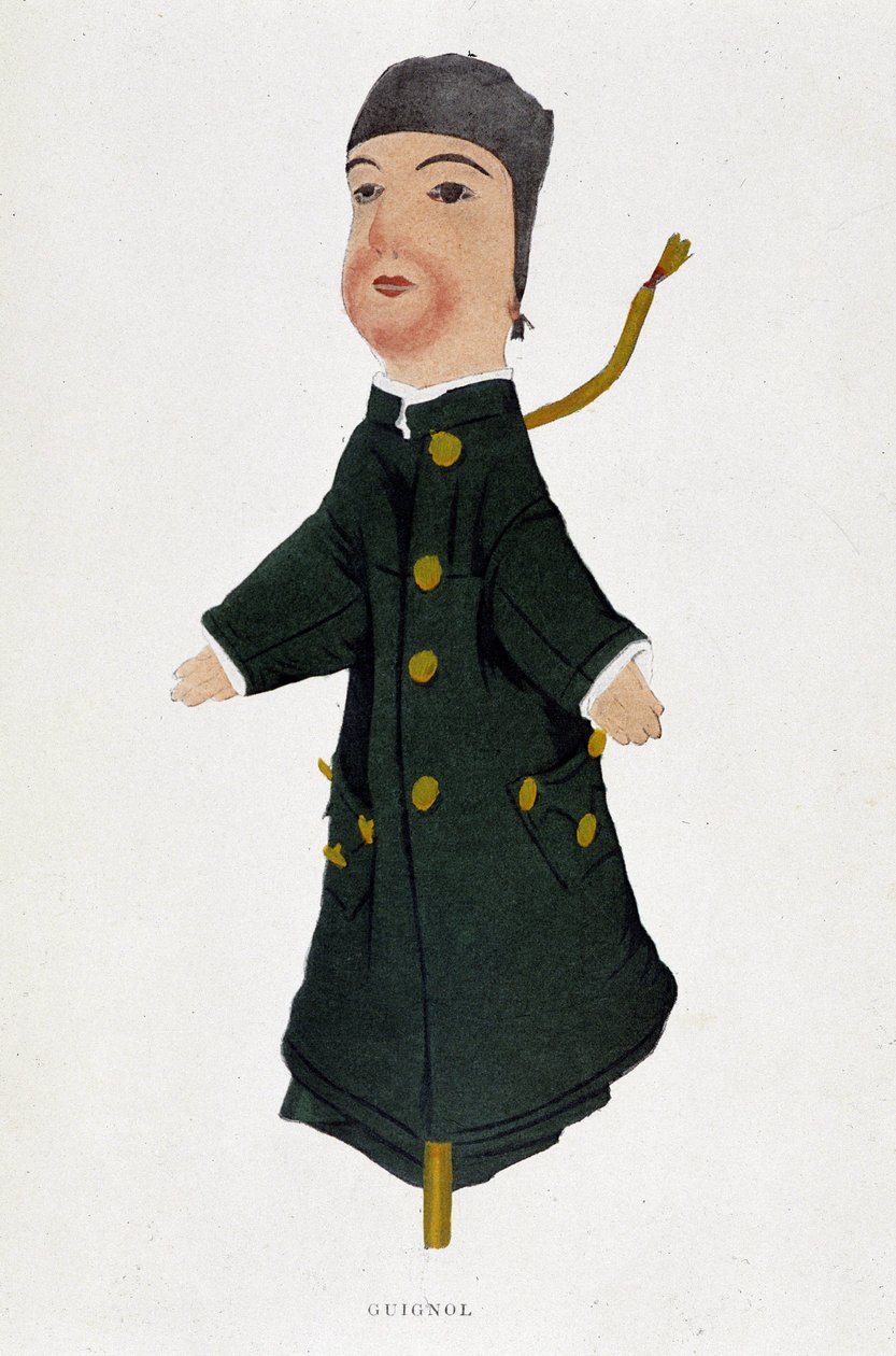 O fantoche Guignol de Unknown artist