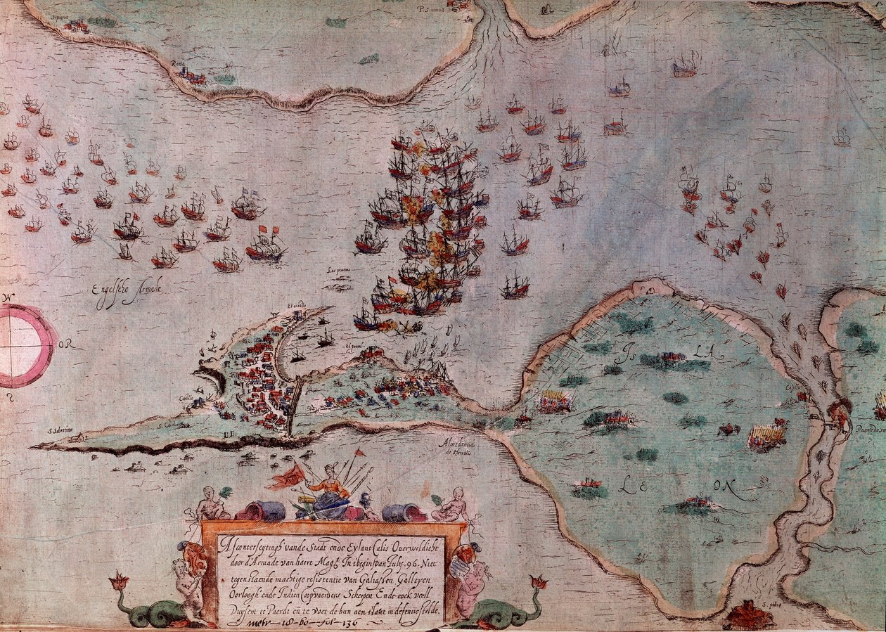 O cerco de Maestricht pelos espanhóis em julho de 1596 O cerco de Maastricht (ou Maestricht) na Holanda foi um episódio da Guerra dos Oitenta Anos (Oitenta e Vinte ou 80 Anos) (Revolta dos Países Baixos) (1568-1648) que assistiu à ascensão dos de Unknown artist