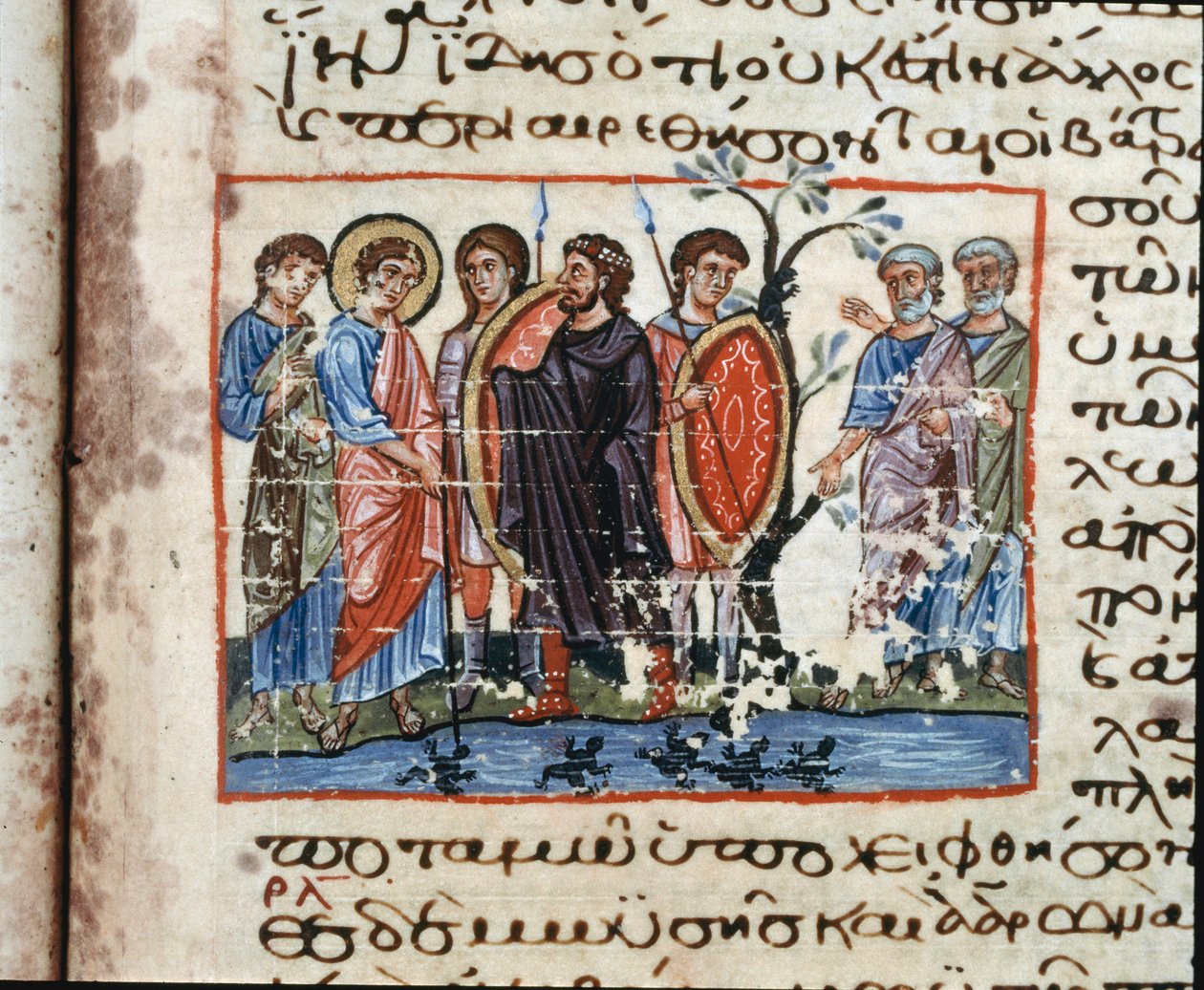 As feridas do Egipto: a invasão da Miniatura de Rãs do "Codex de l