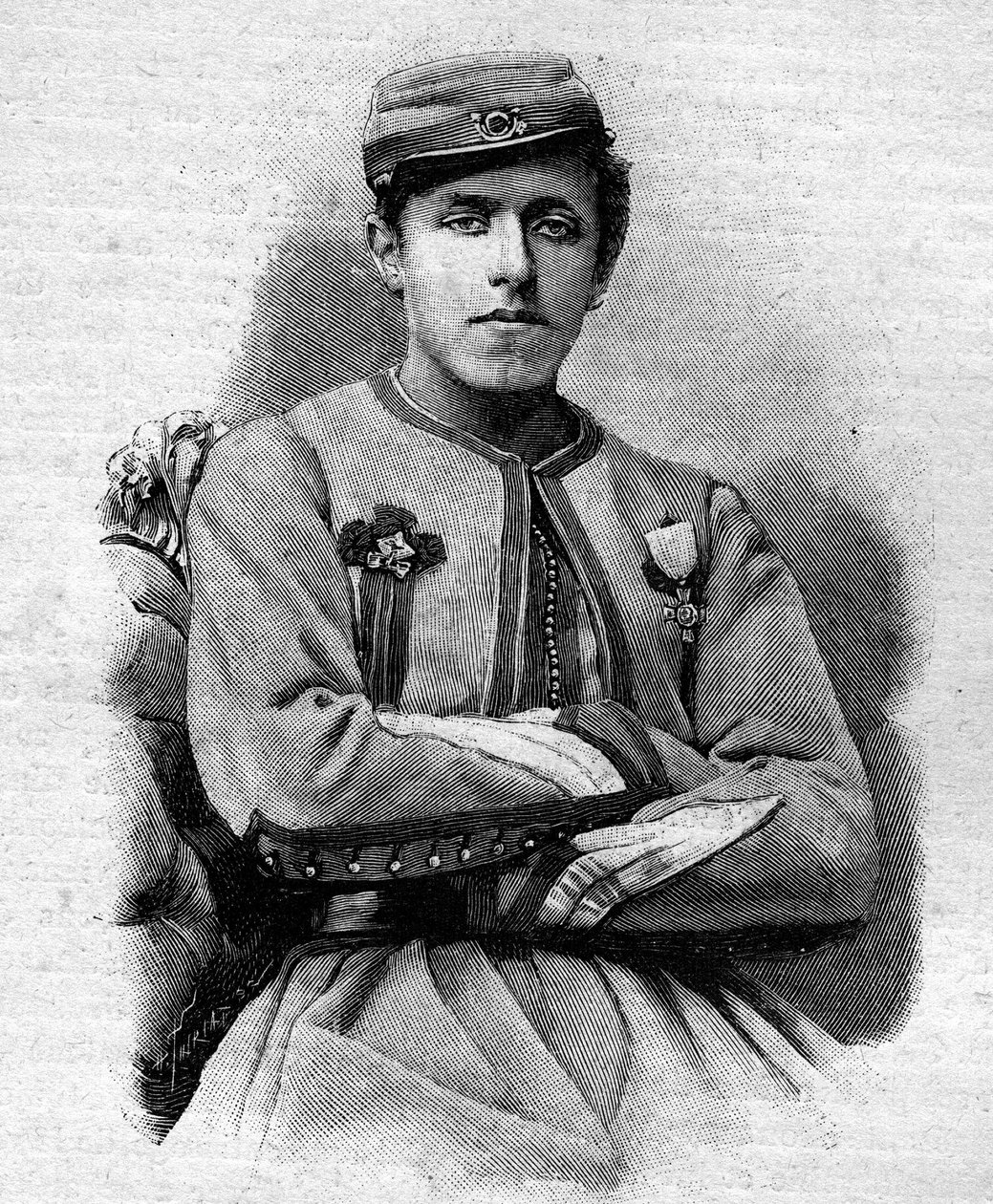Theodore Wibaux, Pontifício Zouave e Jesuite (1849 - 1882). de Unknown artist