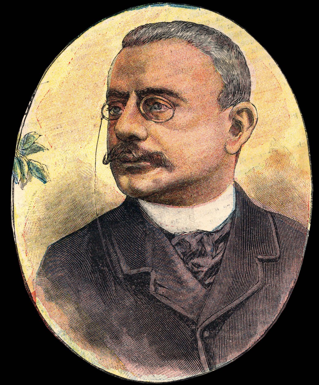 Theophile Delcassé, Ministro dos Negócios Estrangeiros de 1898 a 1905. de Unknown artist