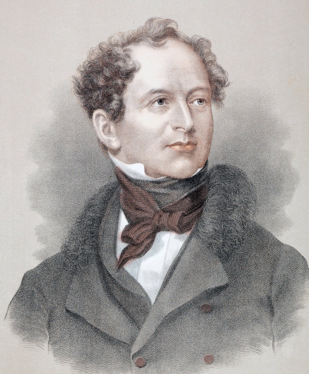 Thomas Moore (ou Thomas More) (1779-1852), poeta irlandês. de Unknown artist