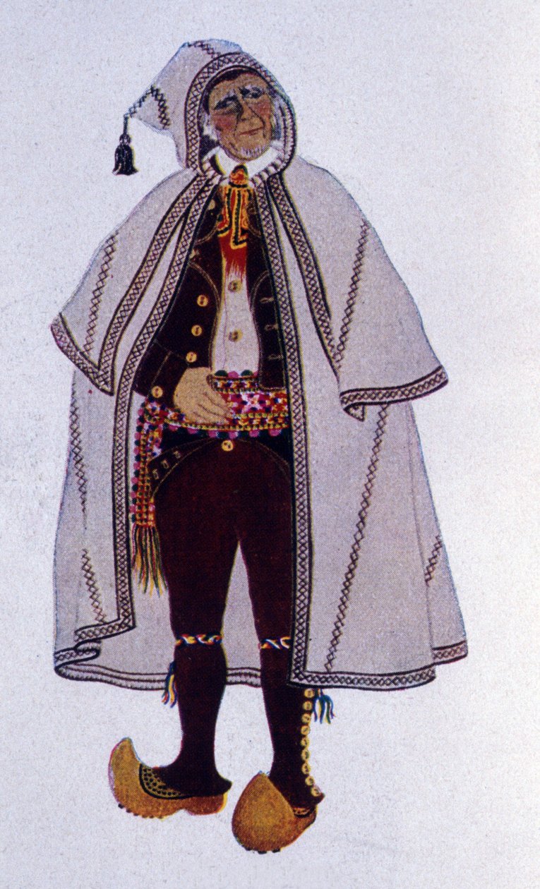 Traje de Pastor Tradicional de Labassere, Bearn de Unknown artist