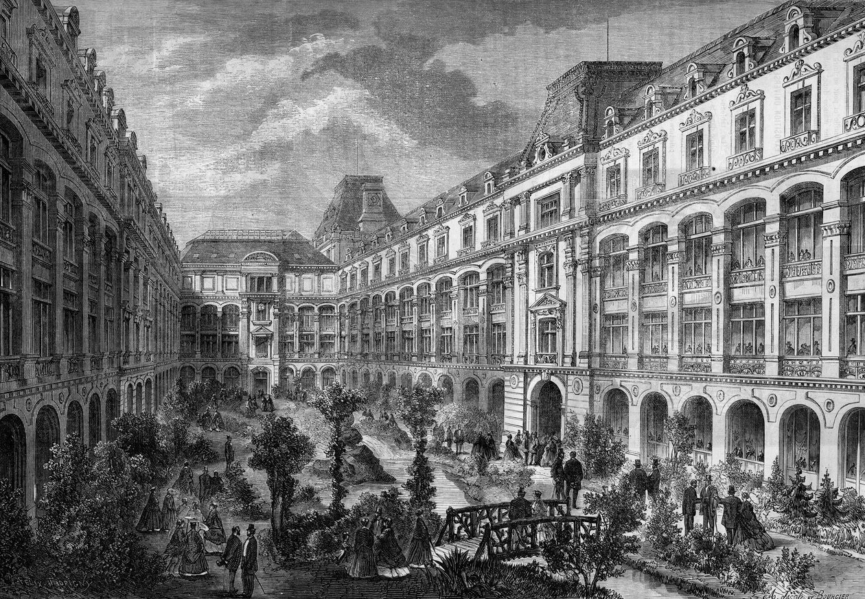 Transformações de Paris sob o Segundo Império, Paris Haussmann: Place du Chateau d
