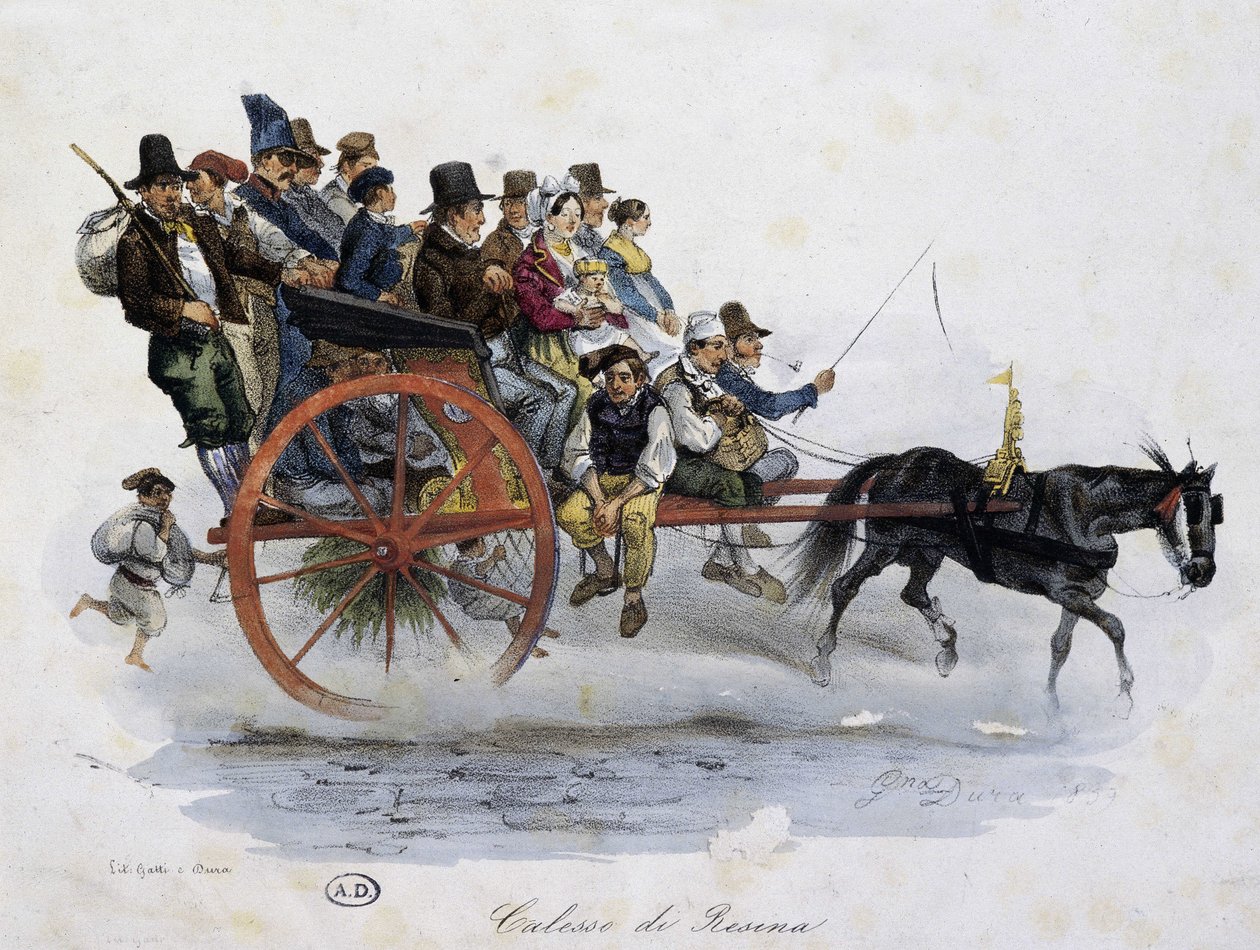 Transporte em comum: transporte de Unknown artist