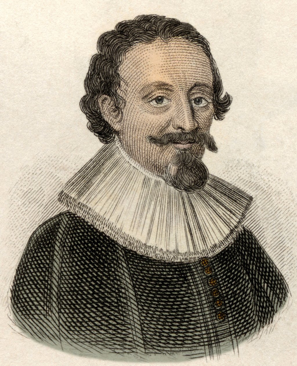 Ugo Grotius (1583-1645) (Huig de Groot), advogado e diplomata holandês. de Unknown artist