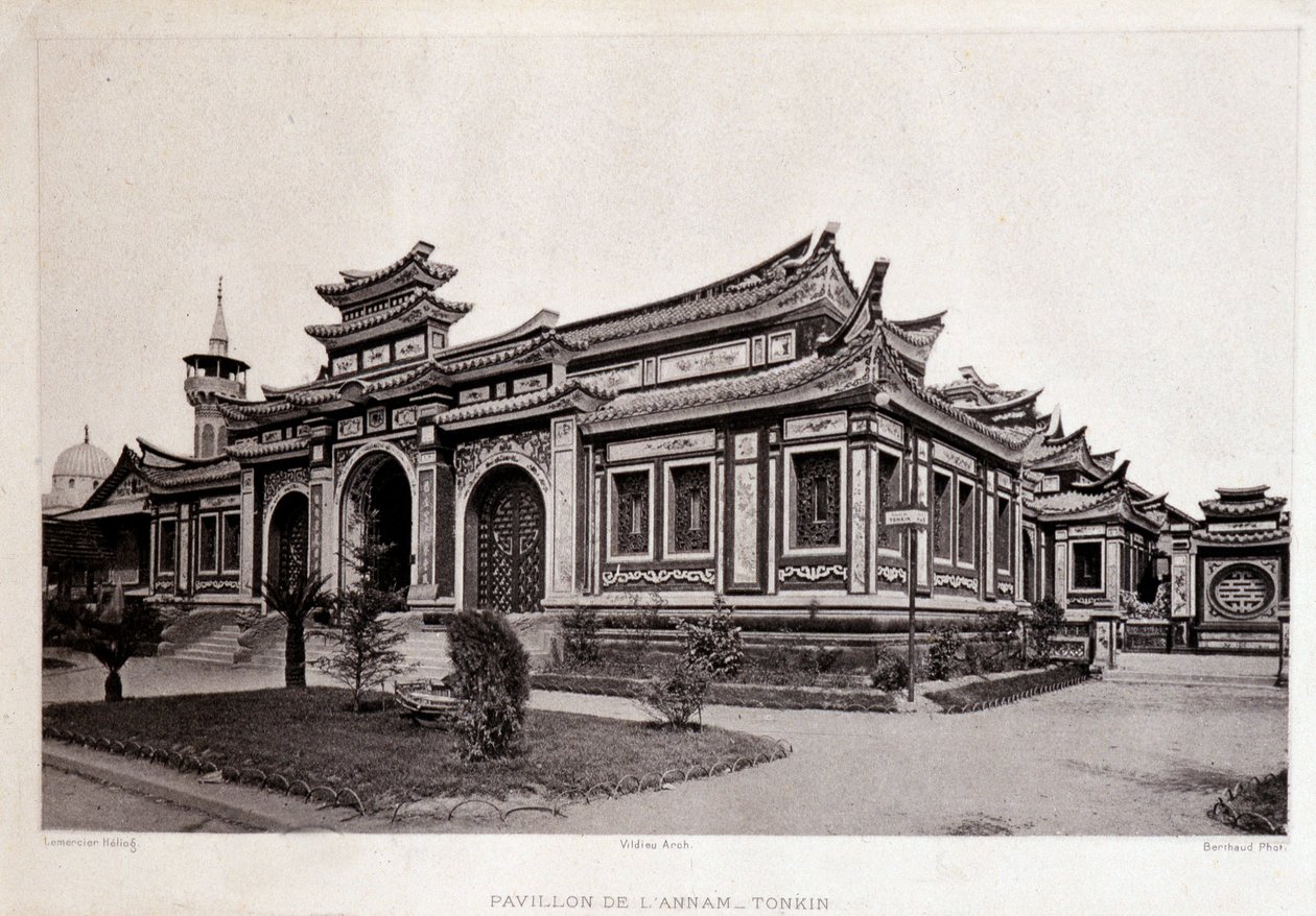 Exposição Universal em Paris 1889 - Pavillon de l