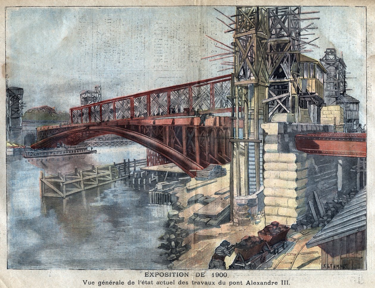 Exposição Universal de Paris em 1900 - Obras de Unknown artist