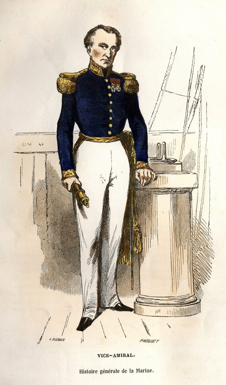 No "General History of the Navy" de Van Tenac de Unknown artist