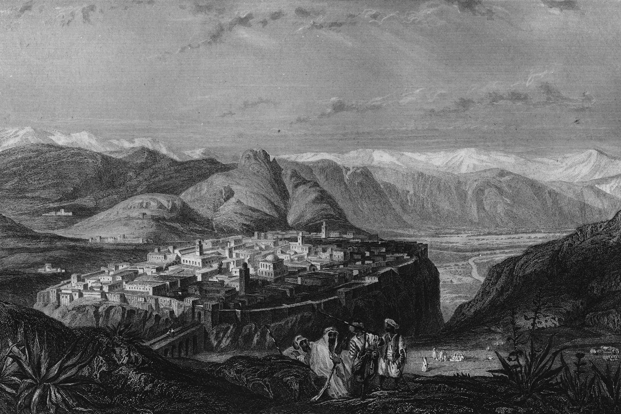 Vista de Constantino no século XIX, em" L