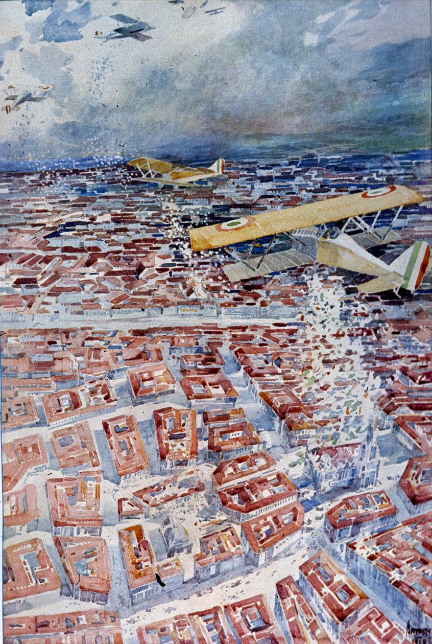 Sobrevoo de Viena por Gabriele D