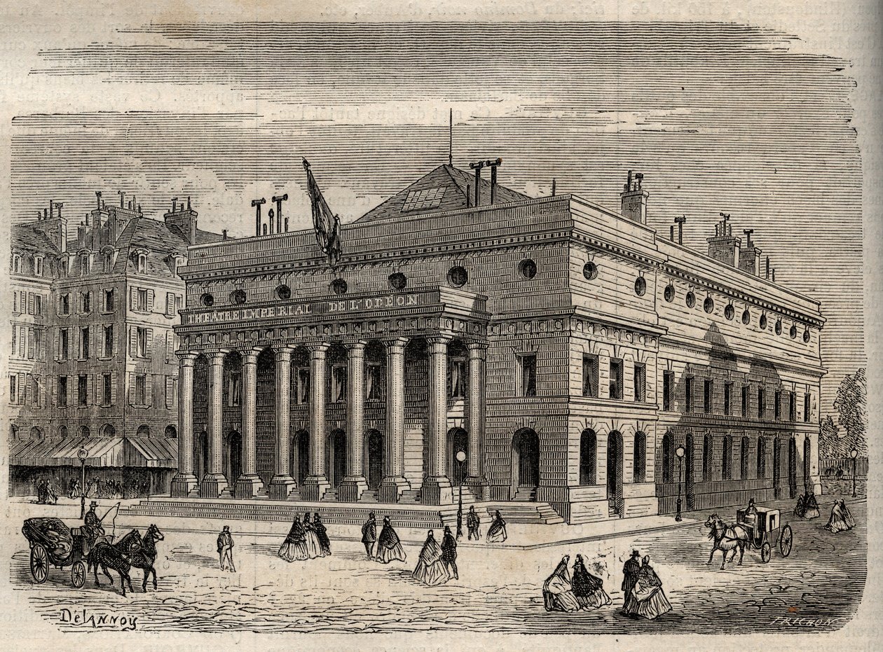 Vue du Theatre de l