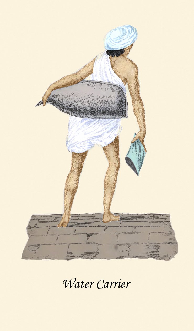 Transportador de água de Unknown Artist