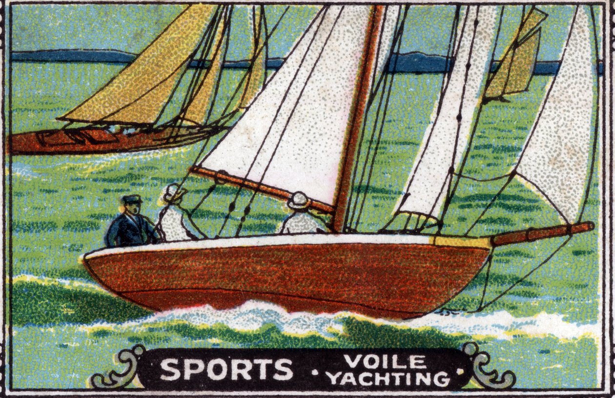 Desportos náuticos: vela. de Unknown Artist