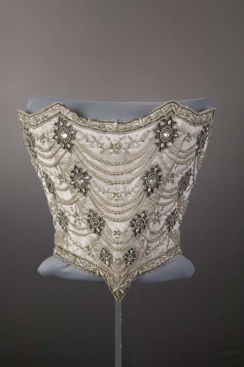Corpete vestido de noiva de Unknown artist