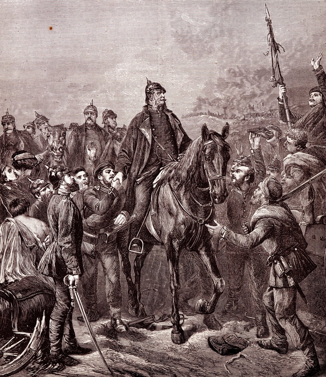 Wilhelm I da Alemanha/Prússia de Unknown artist