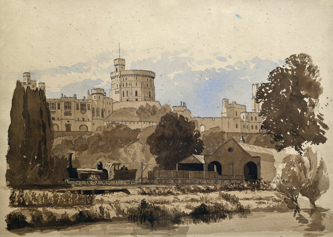 Estação de Windsor de Unknown artist