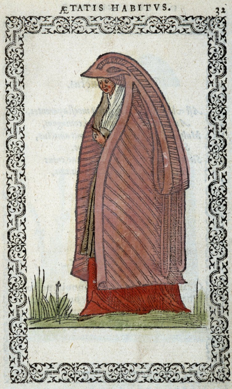 Mulher de Baionne (Bayonne?) - em "Habits et éffigies" de Jean Sulperius de Unknown artist